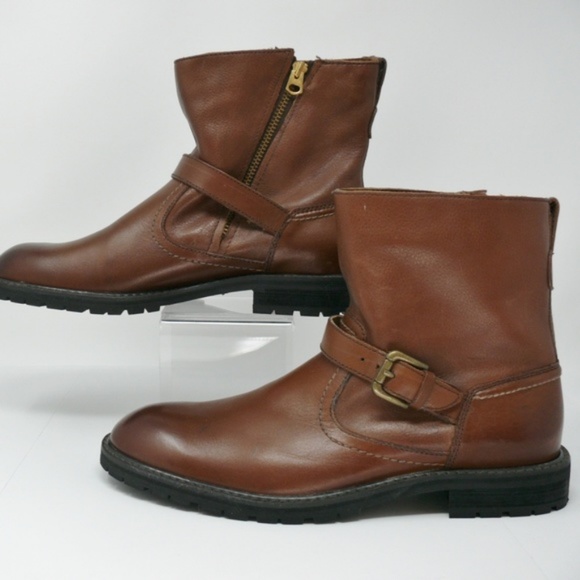 Florsheim Ankle Boots Mens 8.5 Moto Comfort Tech - Picture 2 of 8